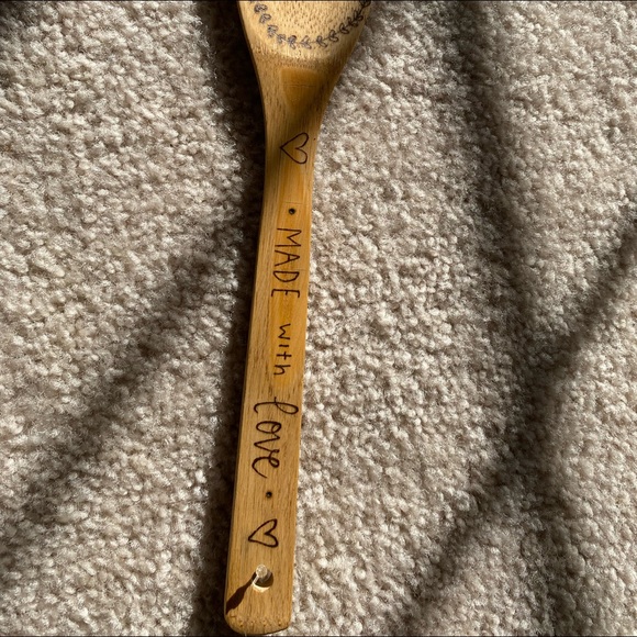 “Made With Love” Decorative Wooden Spoon - Picture 2 of 6